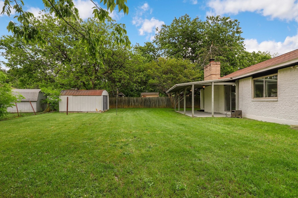 1008 Ridgeline Drive Round Rock, TX 78664 - Photo 26 of 30 a view of a house with a backyard