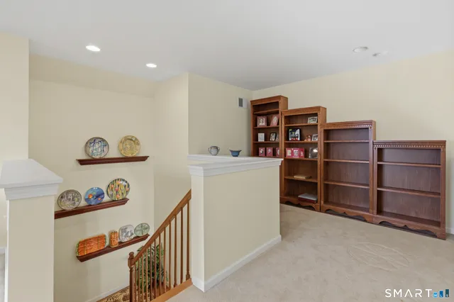 a storage room with washer and dryer