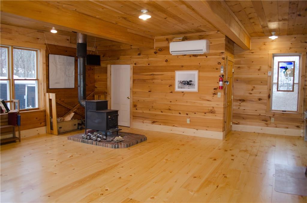 61 Bennoch Road Orono, ME 04473 - Photo 26 of 35 Family room or studio has wood stove...