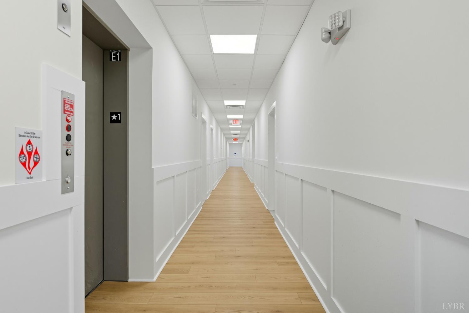 420 Capstone Drive, Unit 205 Lynchburg, VA 24502 - Photo 37 of 47 a view of a hallway with stairs and a couch