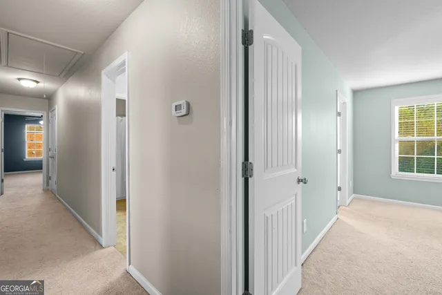 a view of a yard with an outdoor space