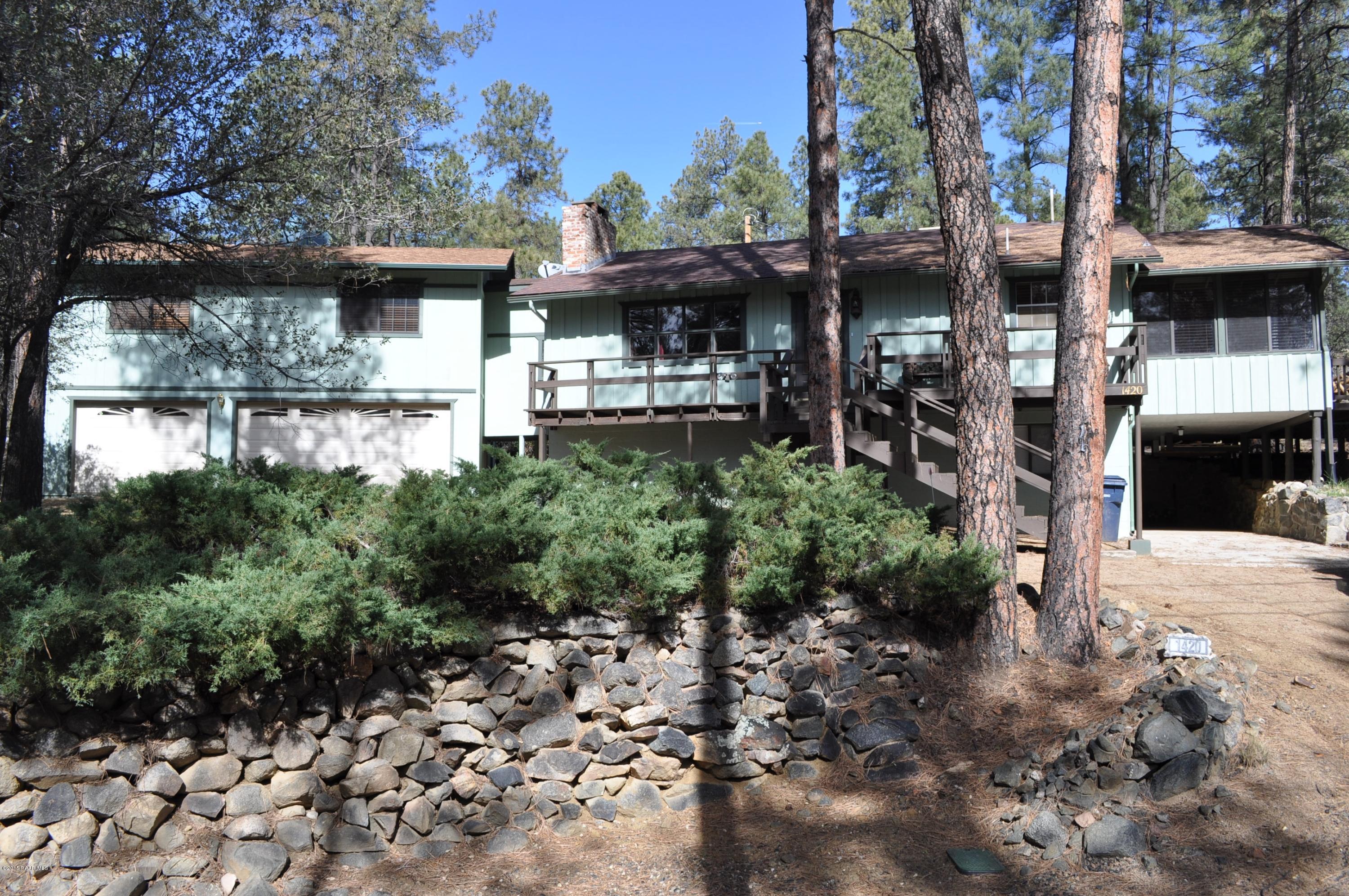 1420 West Quartz Road Prescott, AZ 86303 - Photo 1 of 21 property in the pines!