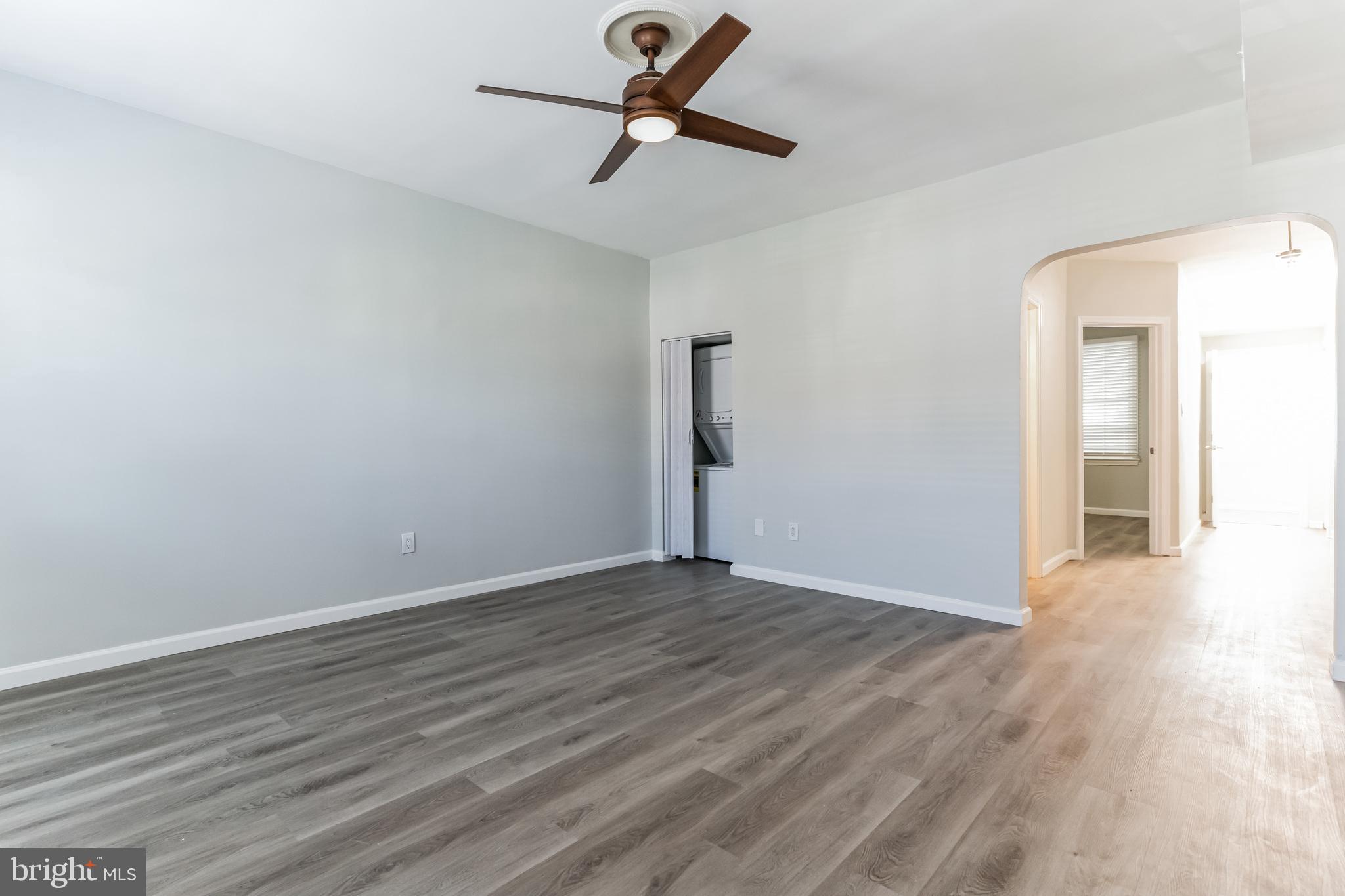 1223 Simms Place Northeast, Unit 1 Washington, DC 20002 - Photo 31 of 48 a view of empty room with wooden floor