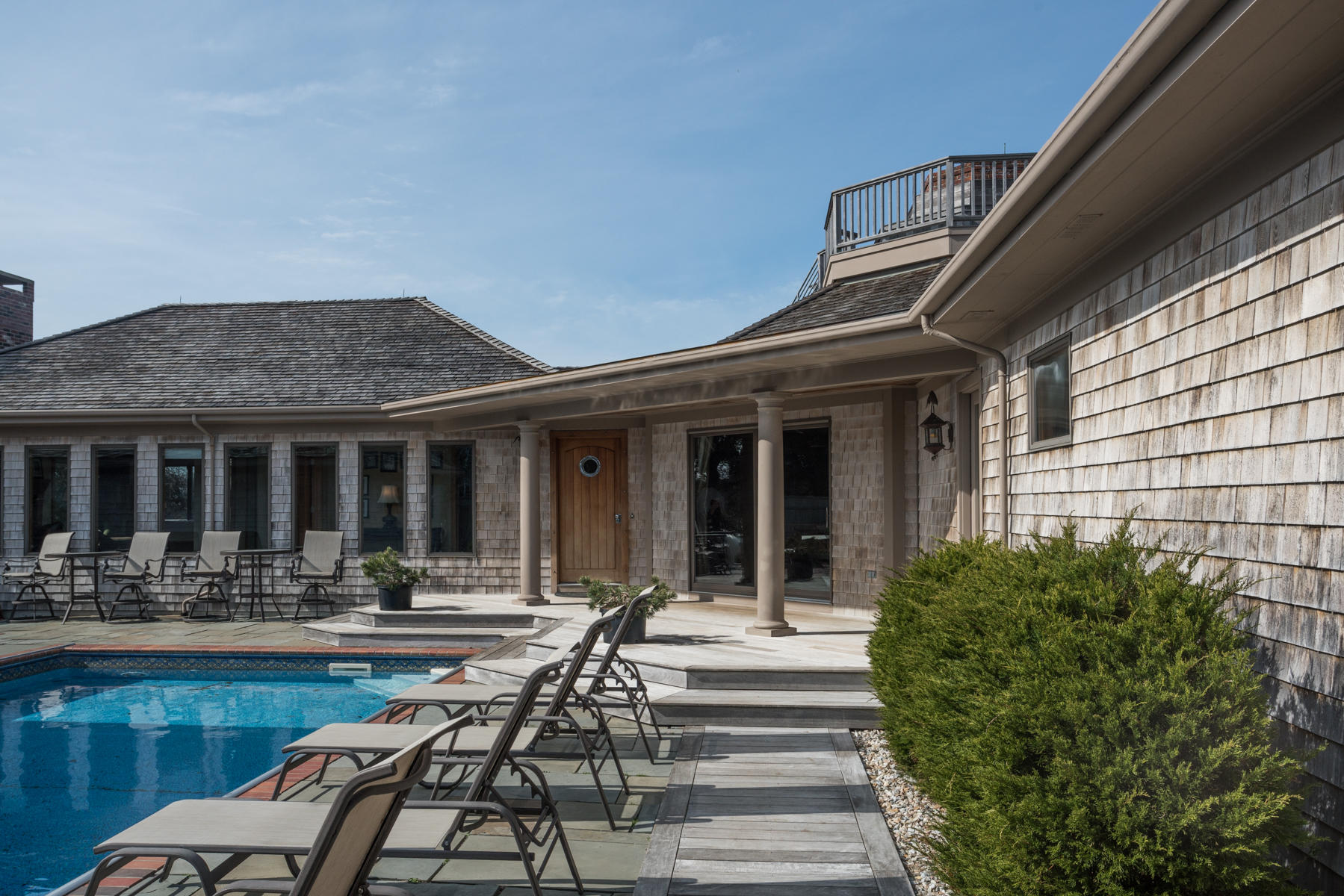 100 Freeman Lane Orleans, MA 02653 - Photo 4 of 34 a view of a house with swimming pool and sitting area