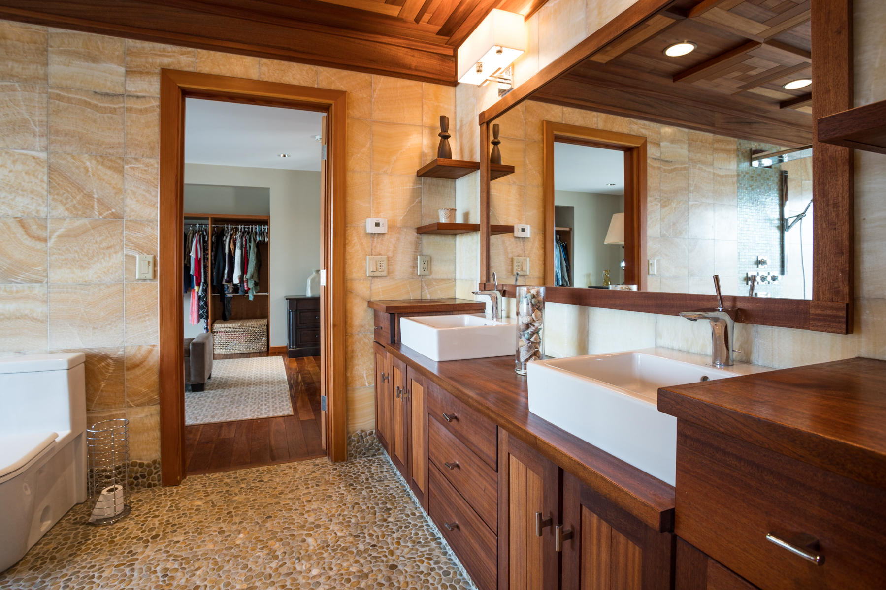 100 Freeman Lane Orleans, MA 02653 - Photo 10 of 34 a bathroom with a sink a vanity and a mirror