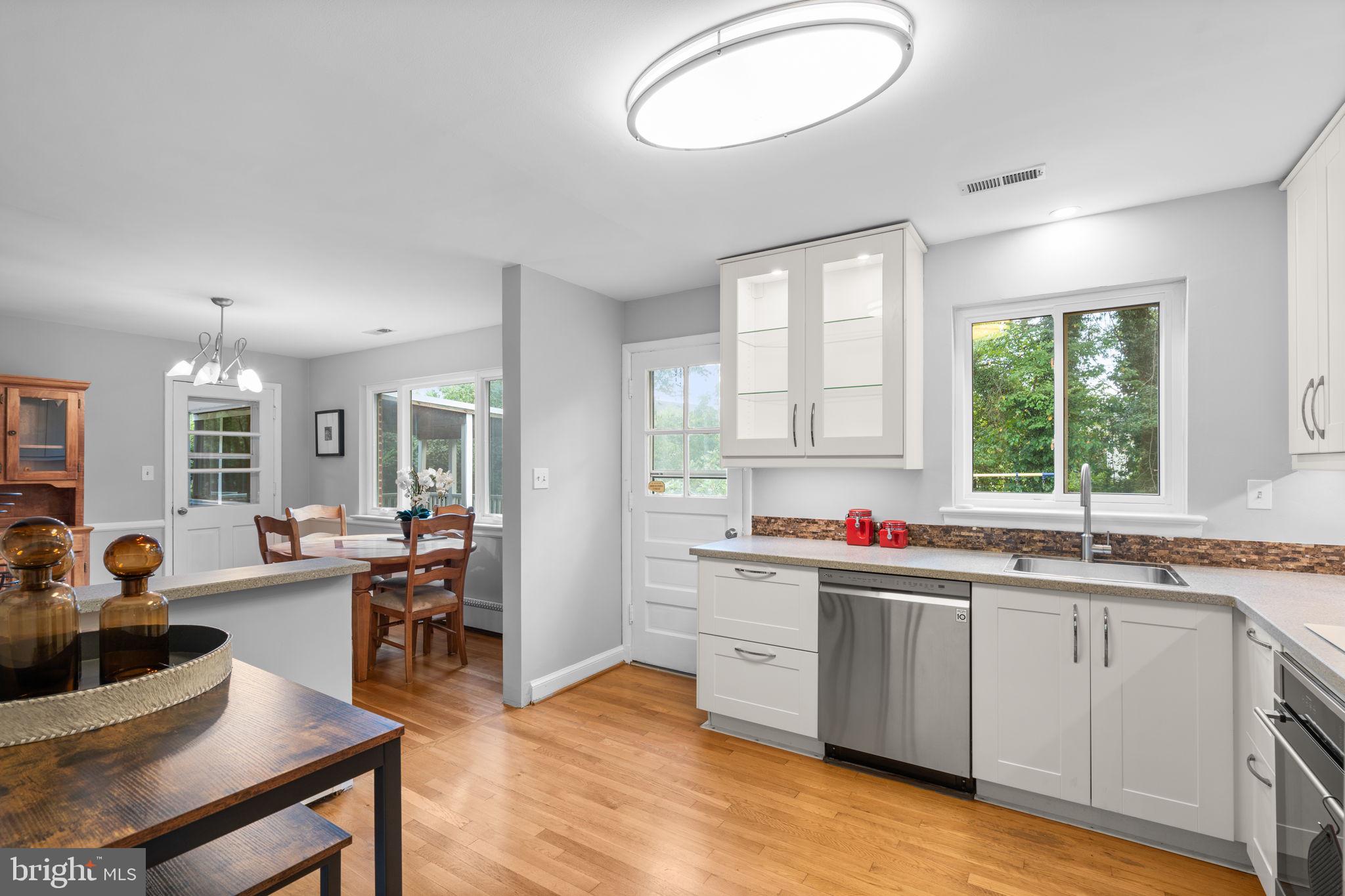 2306 Barbour Road Falls Church, VA 22043 - Photo 16 of 37 a view of a kitchen and dining room