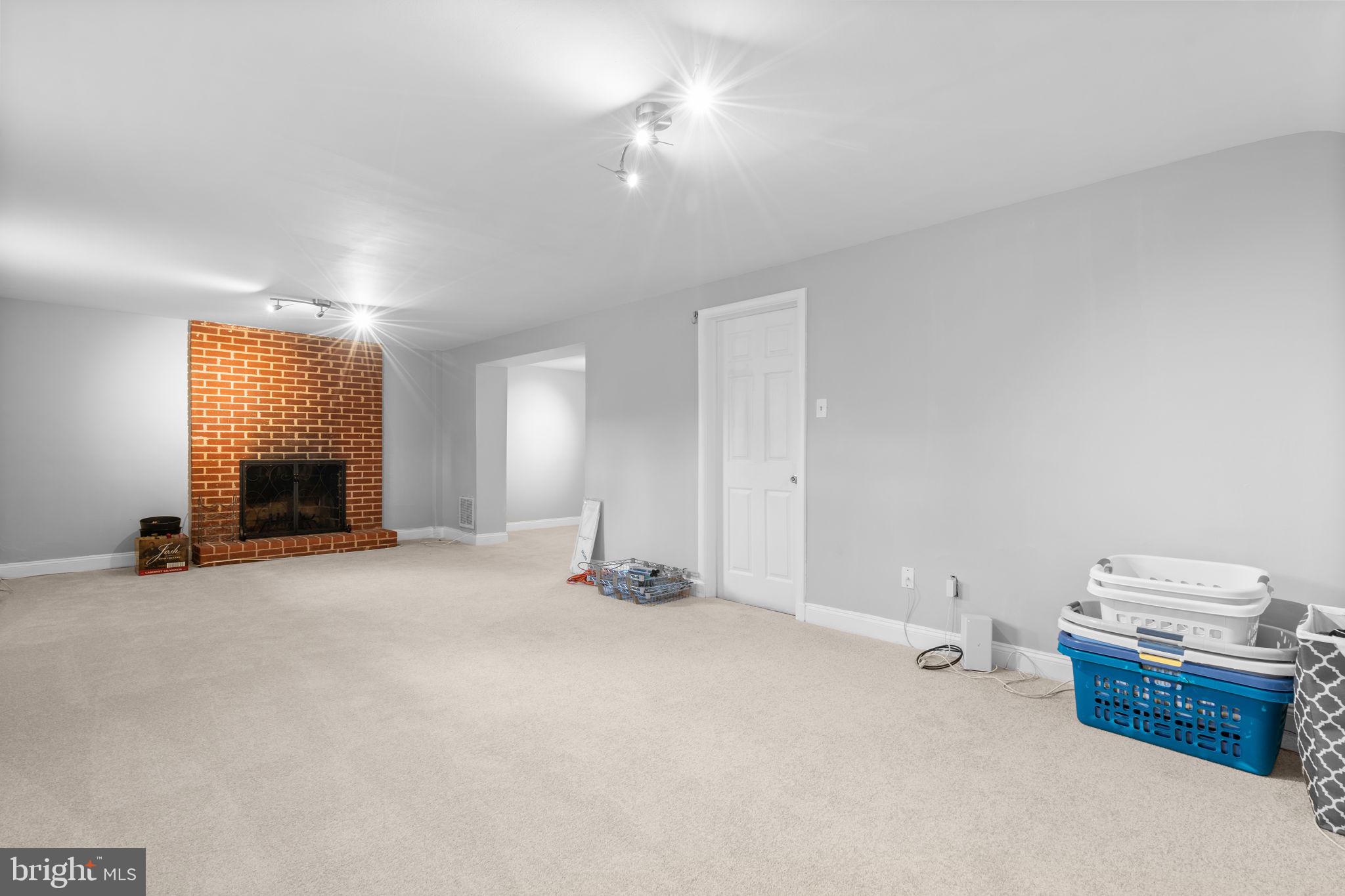 2306 Barbour Road Falls Church, VA 22043 - Photo 27 of 36 Rec room with fireplace & office alcove