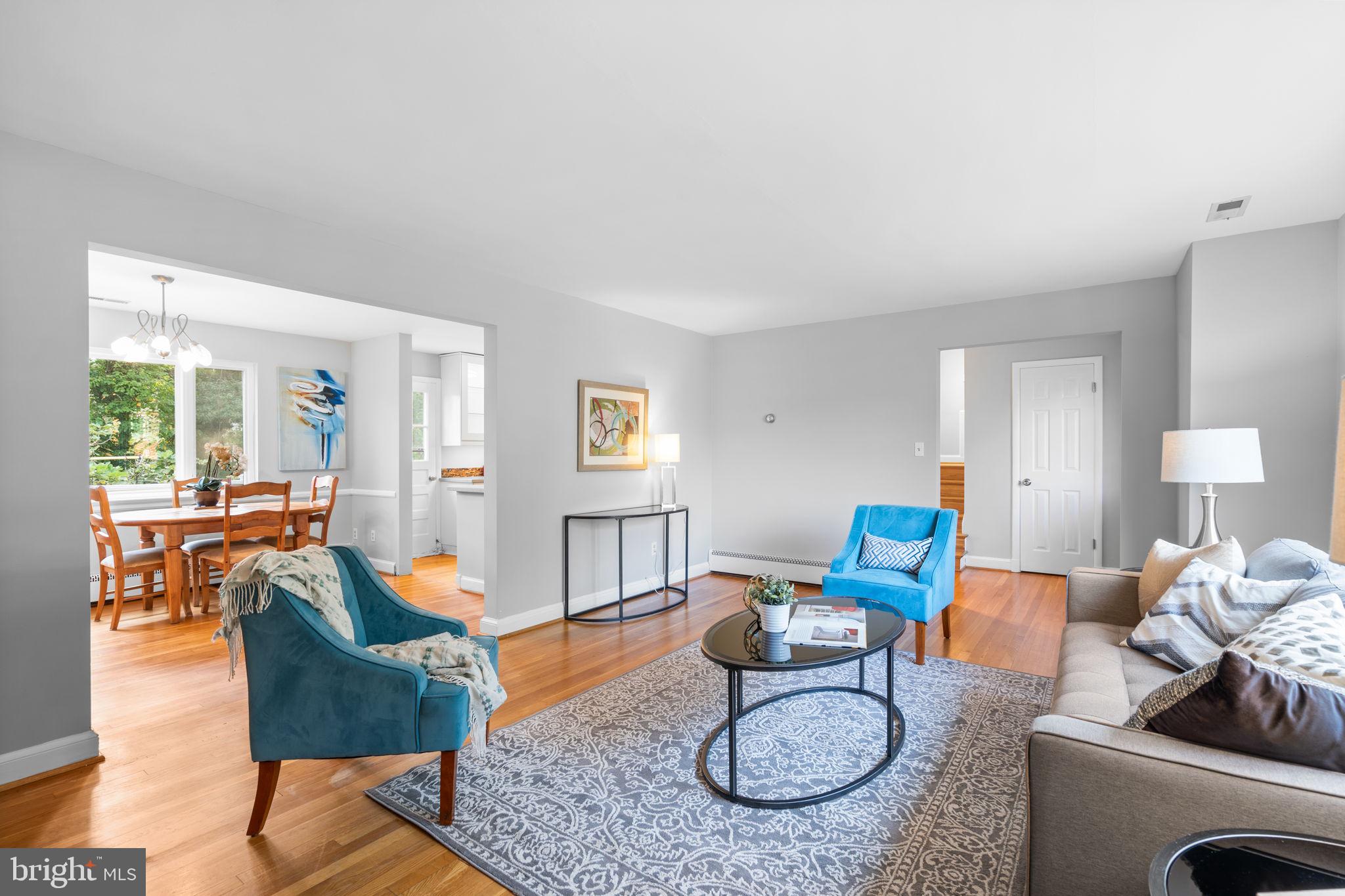 2306 Barbour Road Falls Church, VA 22043 - Photo 9 of 37 a living room with furniture and a table