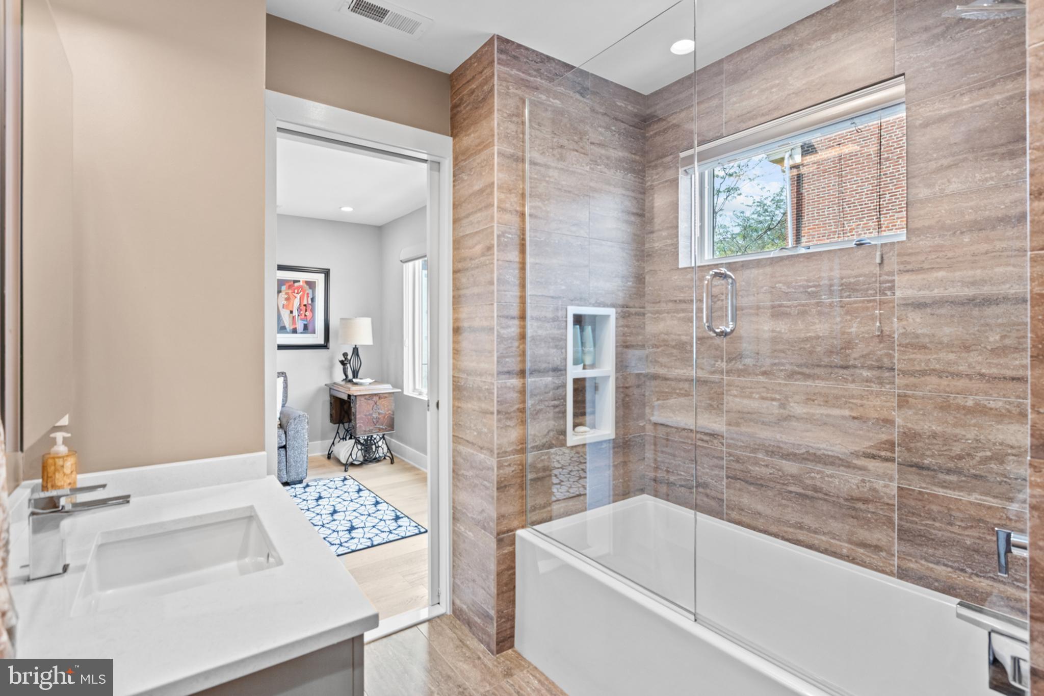 2147 Lombard Street Philadelphia, PA 19146 - Photo 33 of 107 a bathroom with a sink and a bathtub
