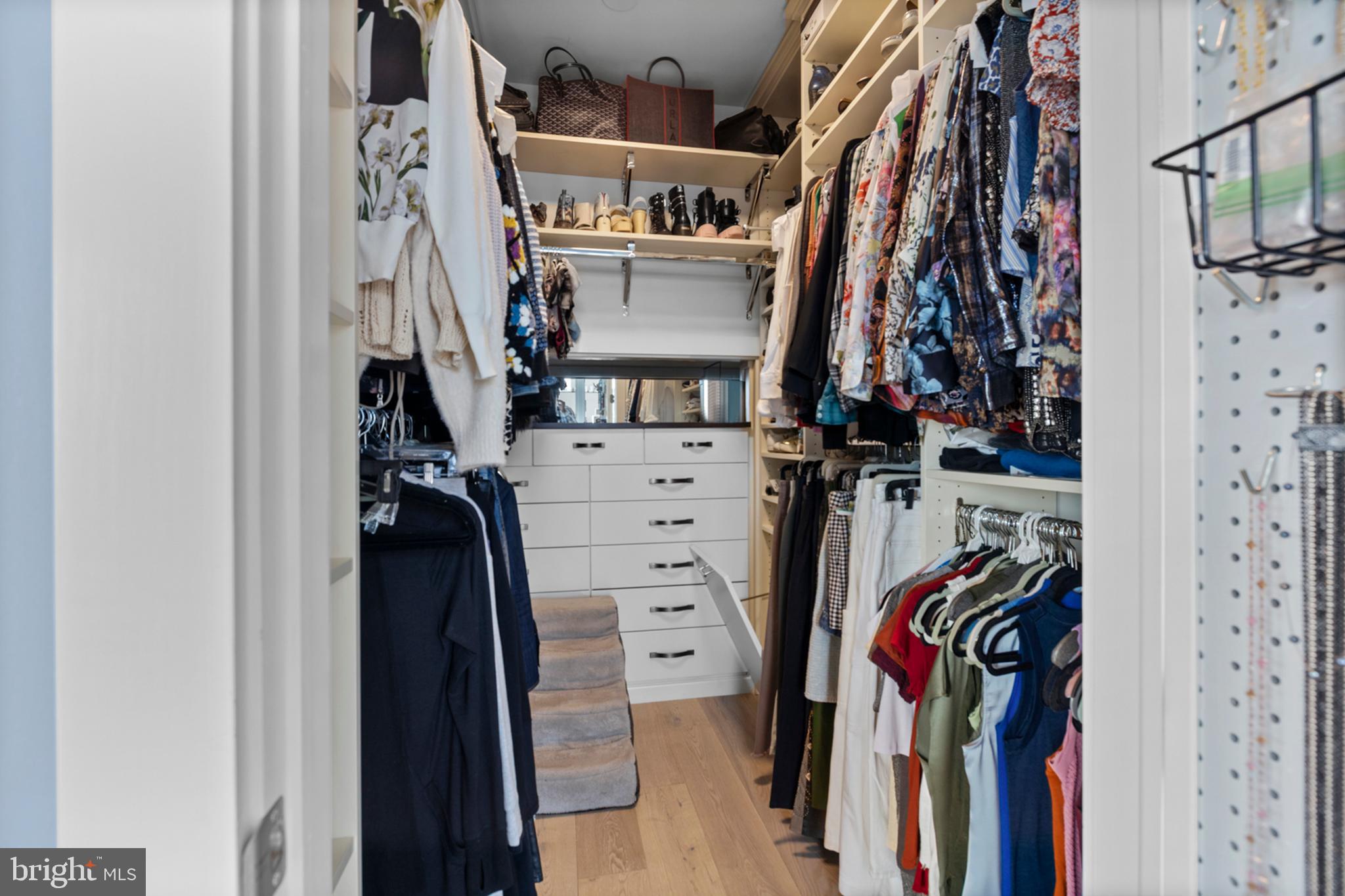2147 Lombard Street Philadelphia, PA 19146 - Photo 53 of 107 a view of walk in closet with clothes and shoes