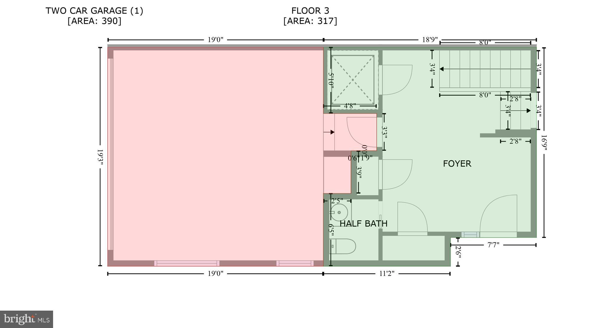 2147 Lombard Street Philadelphia, PA 19146 - Photo 89 of 107 1st Upper Level - Garage/Foyer