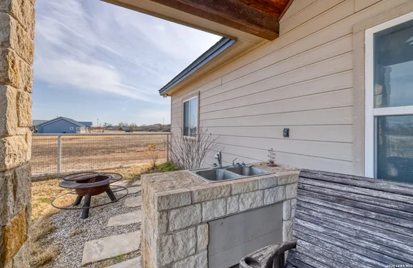 a view of a lake with a ocean view