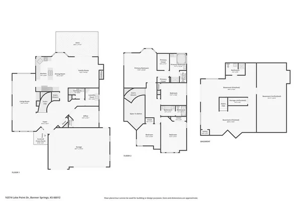 $775,000 | 16374 Lake Point Drive, Bonner Springs, KS 66012