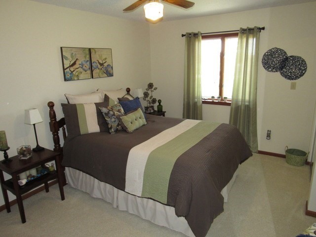 1027 West Kennedy Road Braidwood, IL 60408 - Photo 38 of 55 a bedroom with a bed and a window
