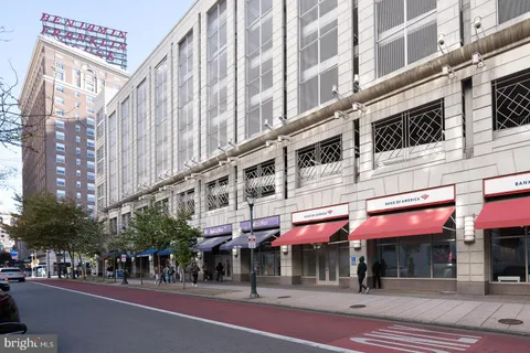a view of an entrance of a building