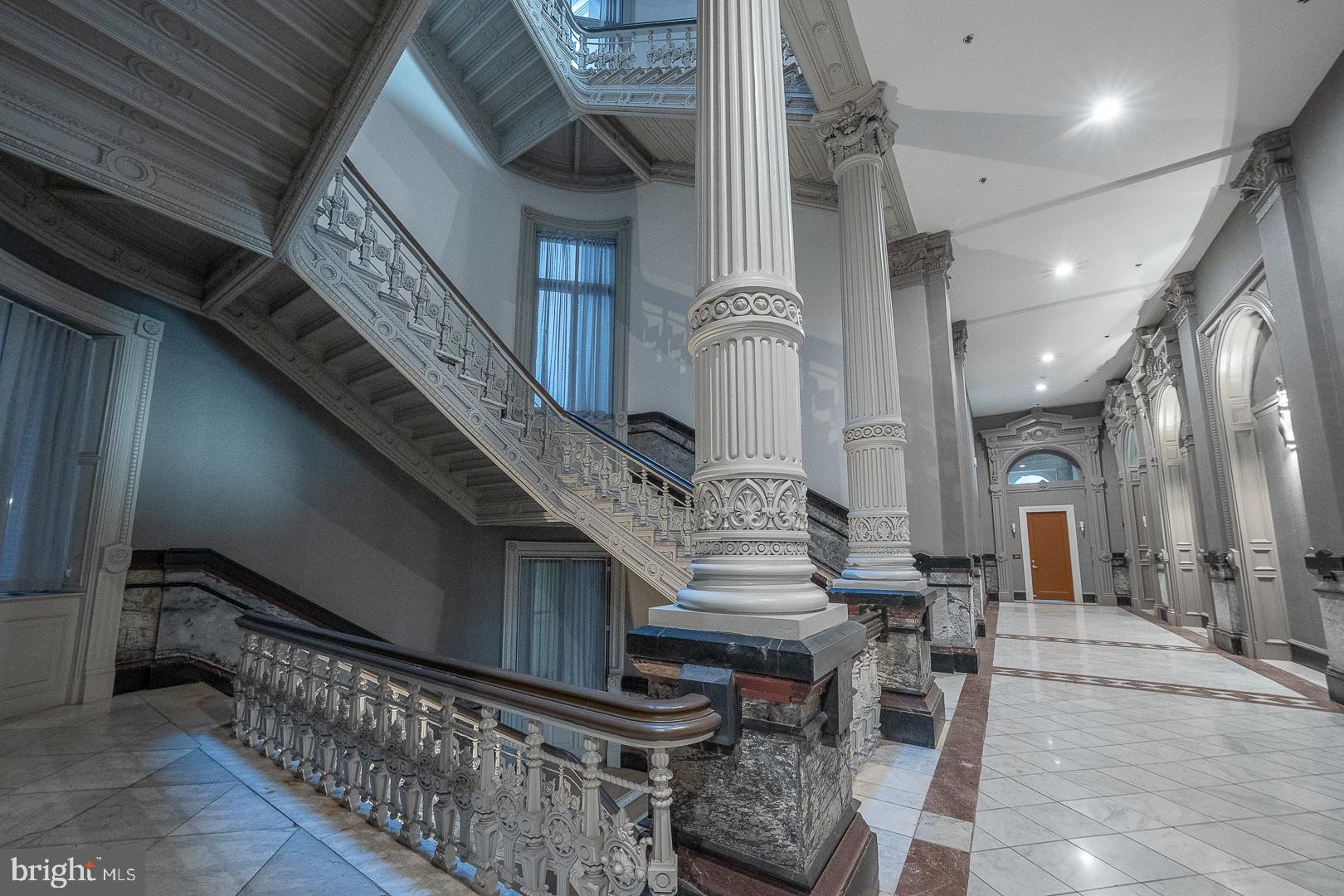 1001 Chestnut Street, Unit 705E Philadelphia, PA 19103 - Photo 10 of 36 a view of entryway and hall with wooden floor