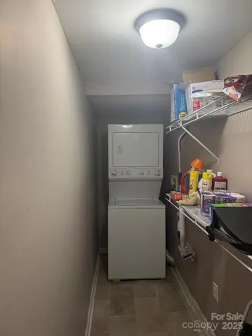 a room with storage and utility