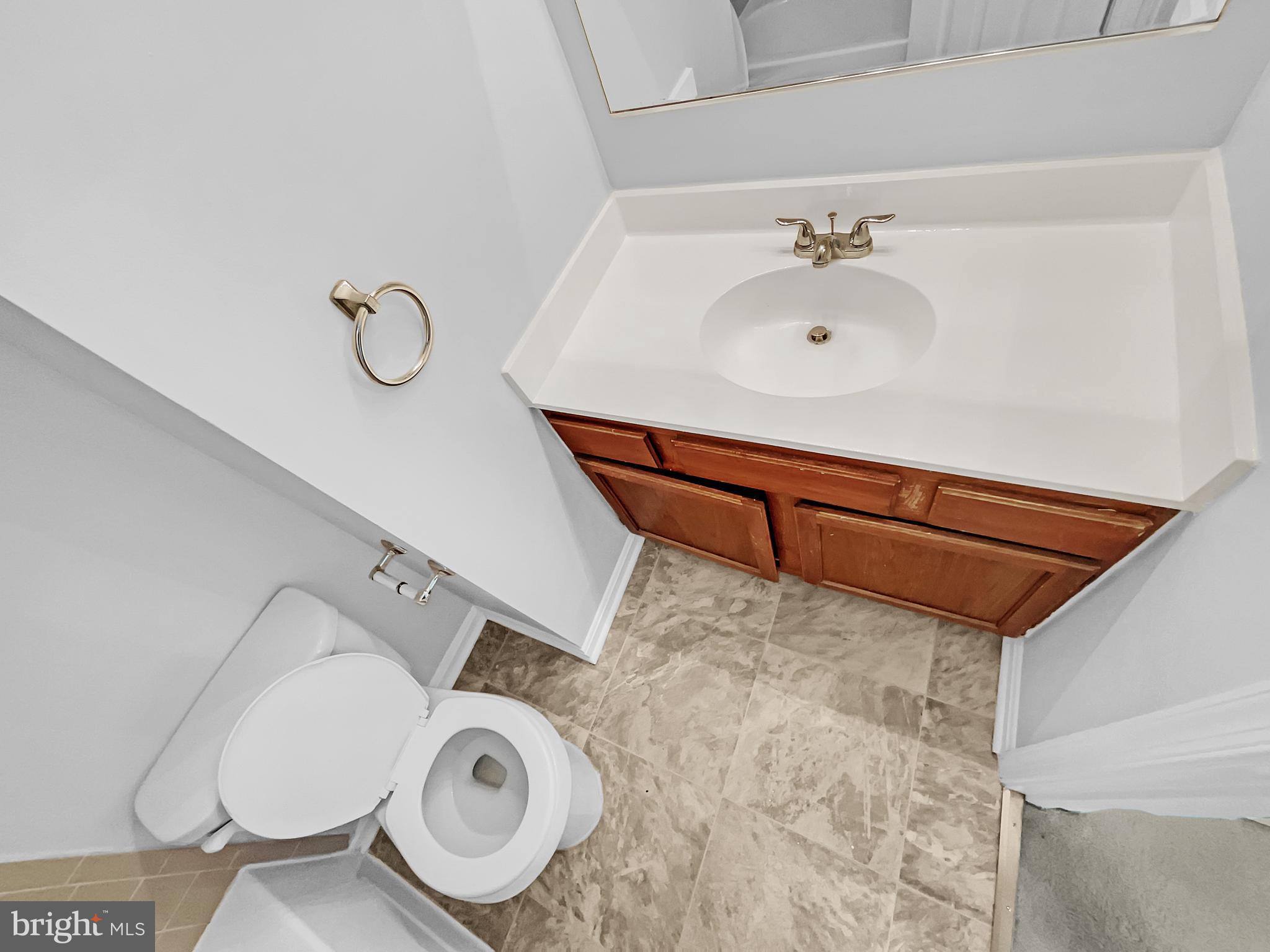 1624 Hiddenbrook Drive Herndon, VA 20170 - Photo 22 of 58 a bathroom with a sink and a mirror