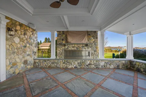 a view of a entryway door with wooden floor