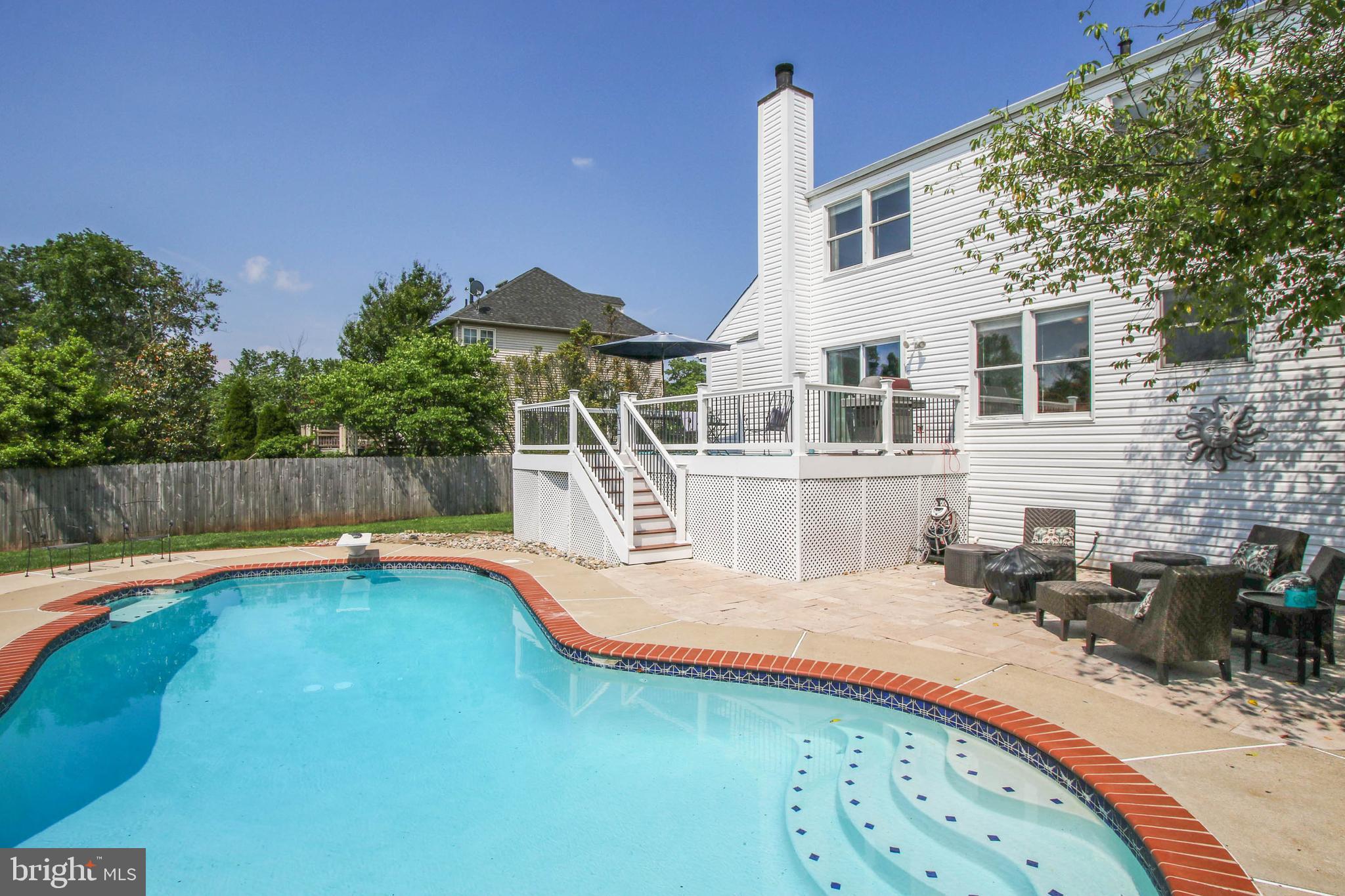 17107 Spates Hill Road Poolesville, MD 20837 - Photo 39 of 50 Spacious pool deck