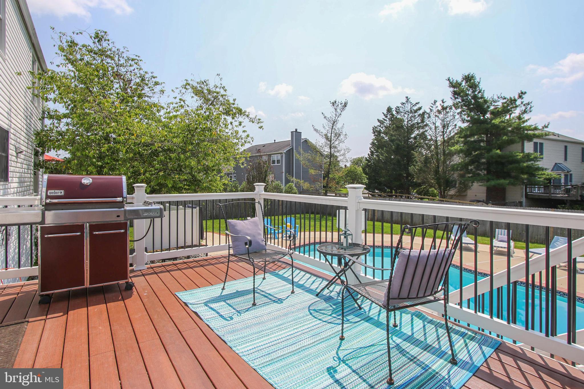 17107 Spates Hill Road Poolesville, MD 20837 - Photo 42 of 50 Nice view of backyard from deck