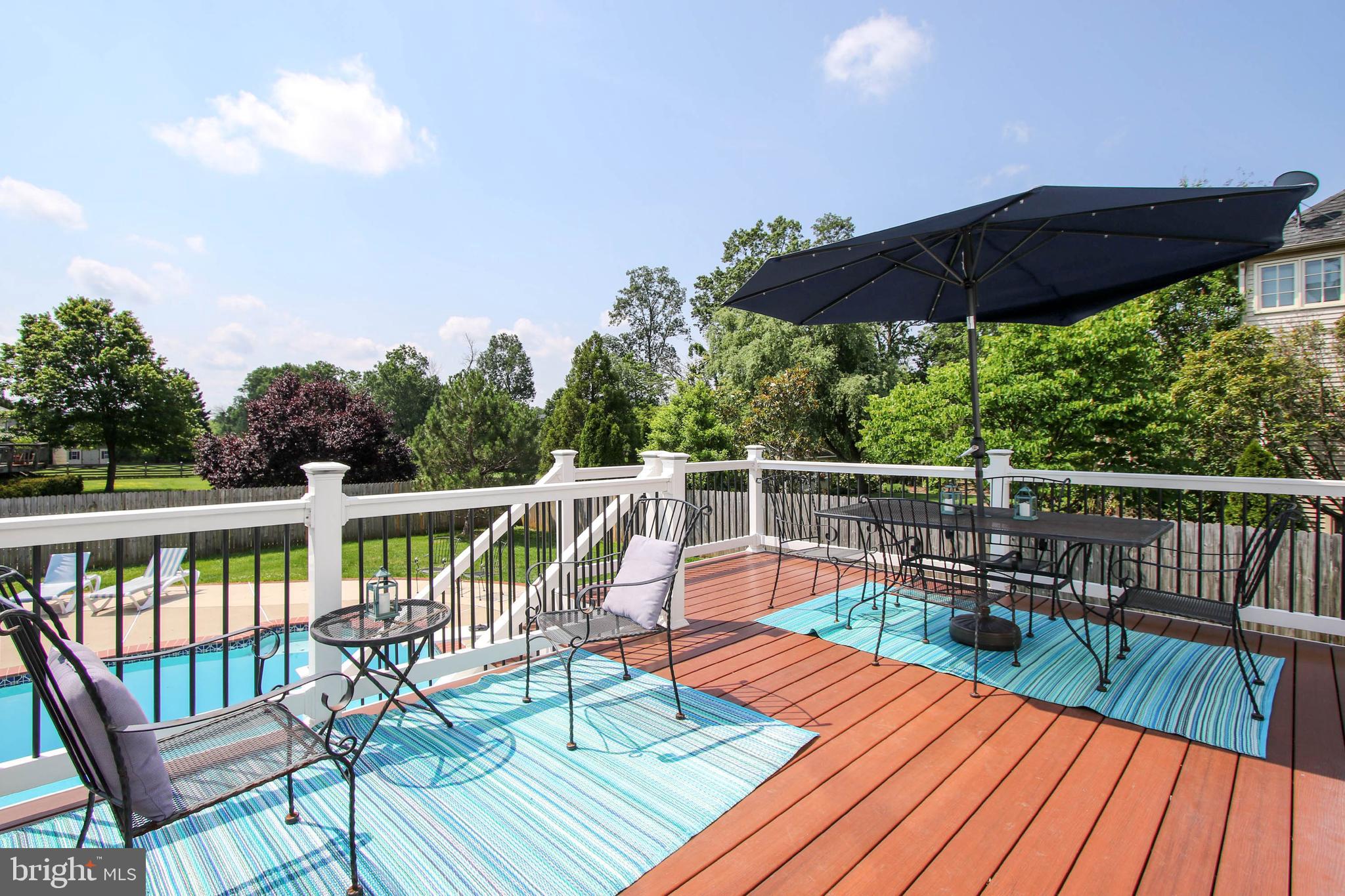 17107 Spates Hill Road Poolesville, MD 20837 - Photo 43 of 50 Tec Deck and Travertine materials used