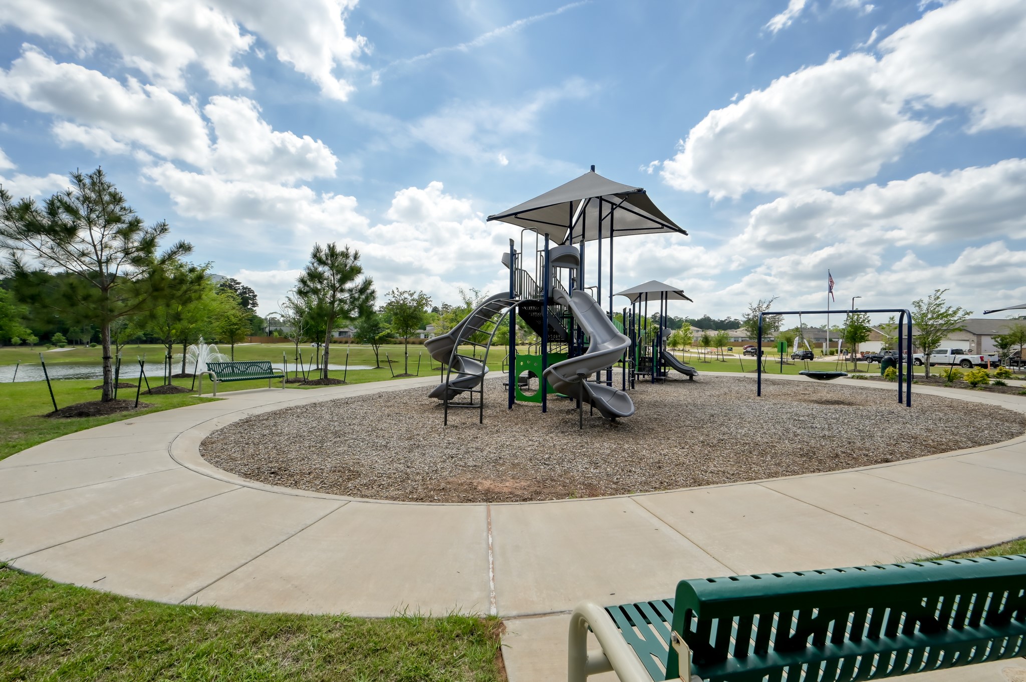 514 Dalloway Street Conroe, TX 77316 - Photo 24 of 27 Community playground with space for outdoor fun and recreation