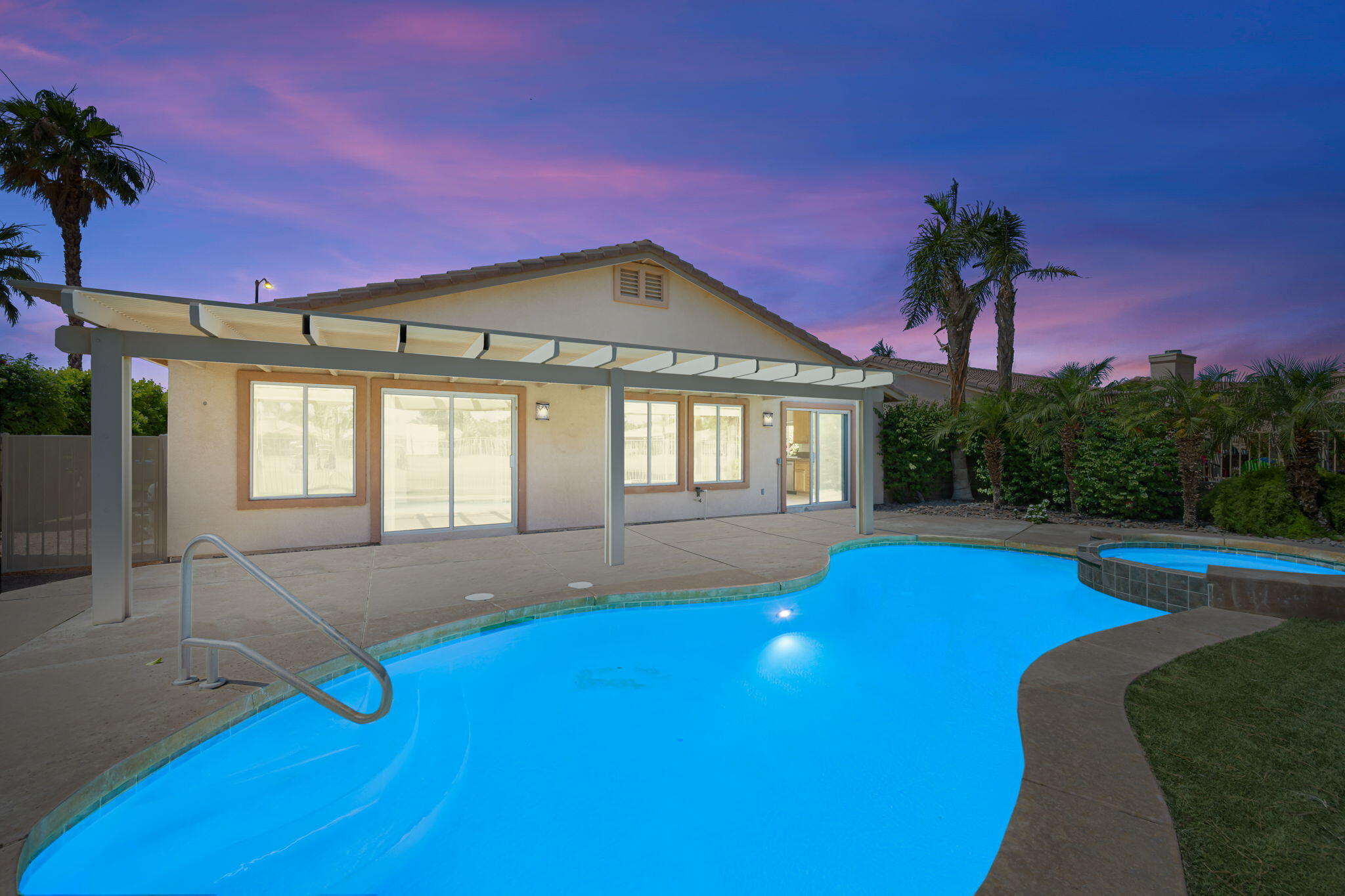82560 Delano Drive Indio, CA 92201 - Photo 26 of 51 a view of swimming pool with outdoor seating