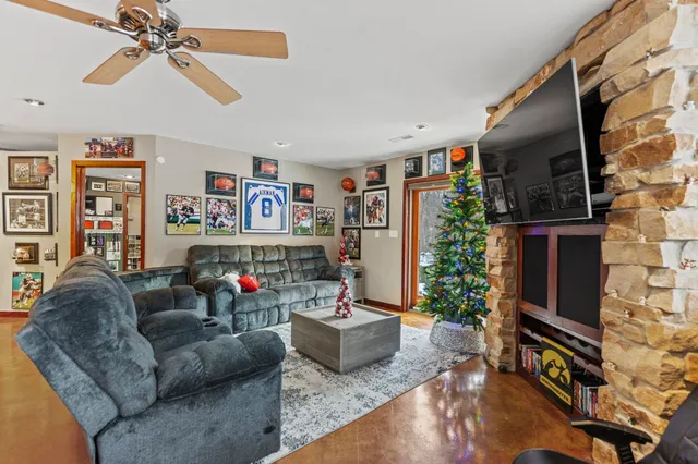 a room with lots of furniture and clutter