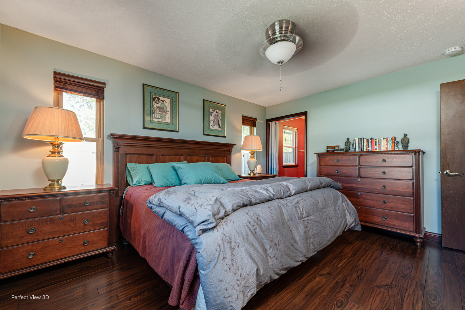 800 Charles Street Morris, IL 60450 - Photo 19 of 24 a bedroom with a bed and window
