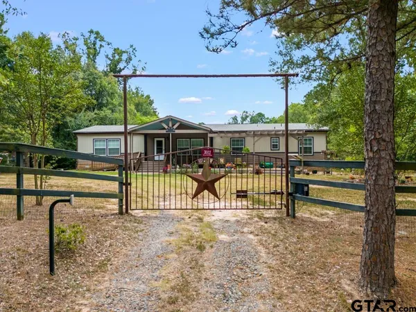 a view of a patio with couches potted plants and a large tree