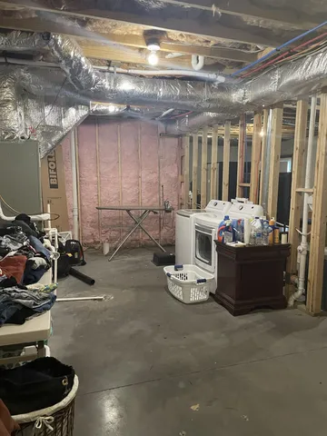 a room with lot of gym equipment