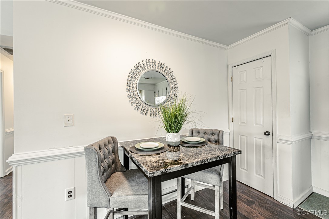3711 Yard Arm Drive Chester, VA 23831 - Photo 18 of 50 a dining room with furniture and wooden floor