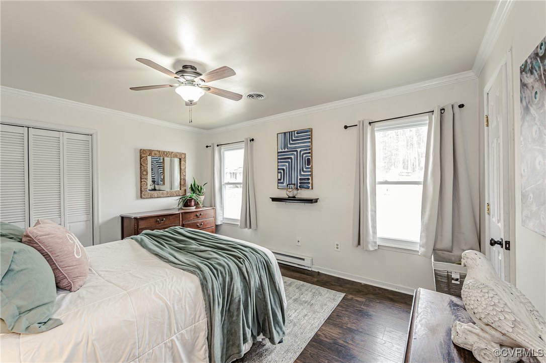 3711 Yard Arm Drive Chester, VA 23831 - Photo 35 of 50 a bedroom with a large bed and a window