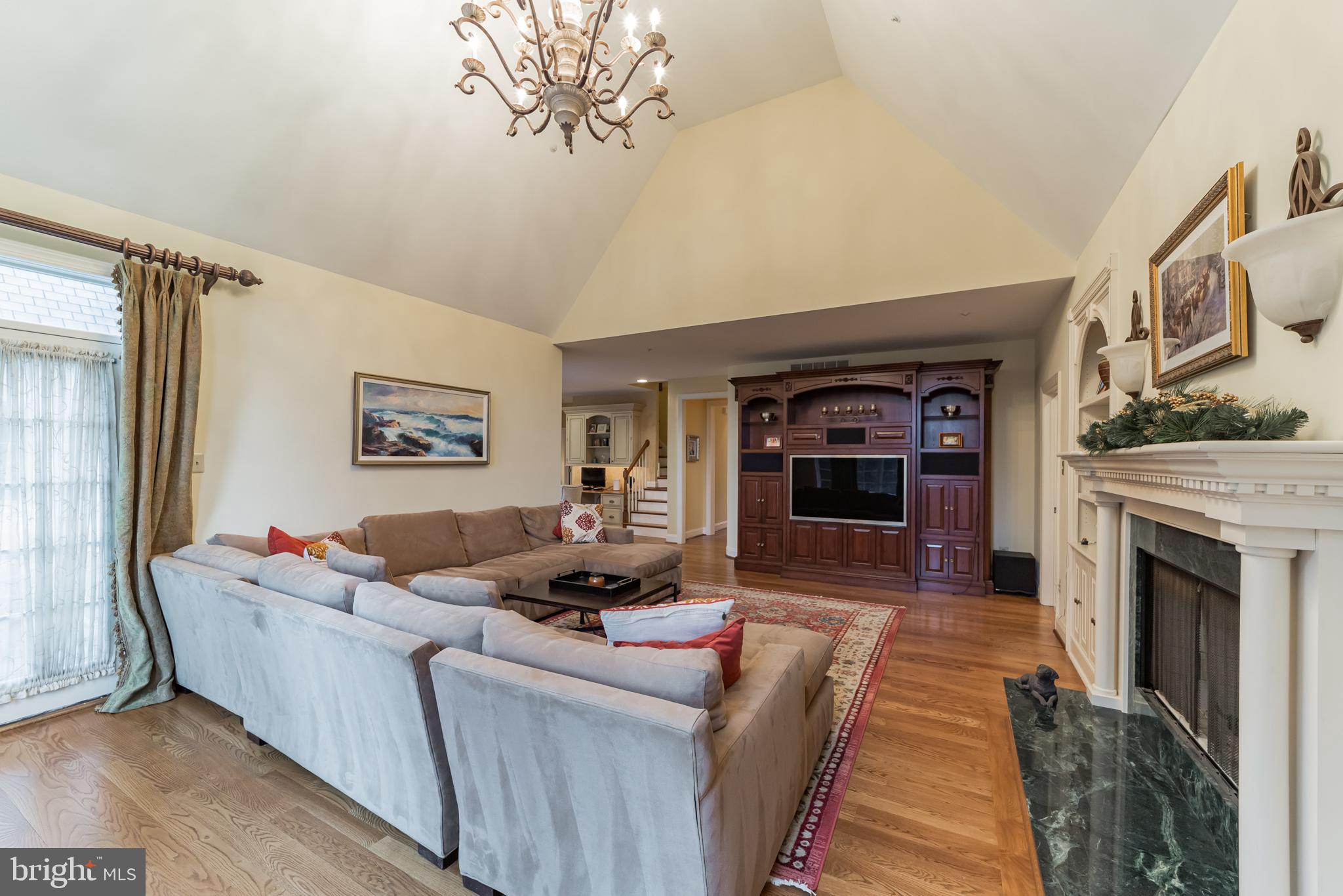 3408 B Goshen Road Newtown Square, PA 19073 - Photo 21 of 44 Family Room Custom Built-in Entertainment Center