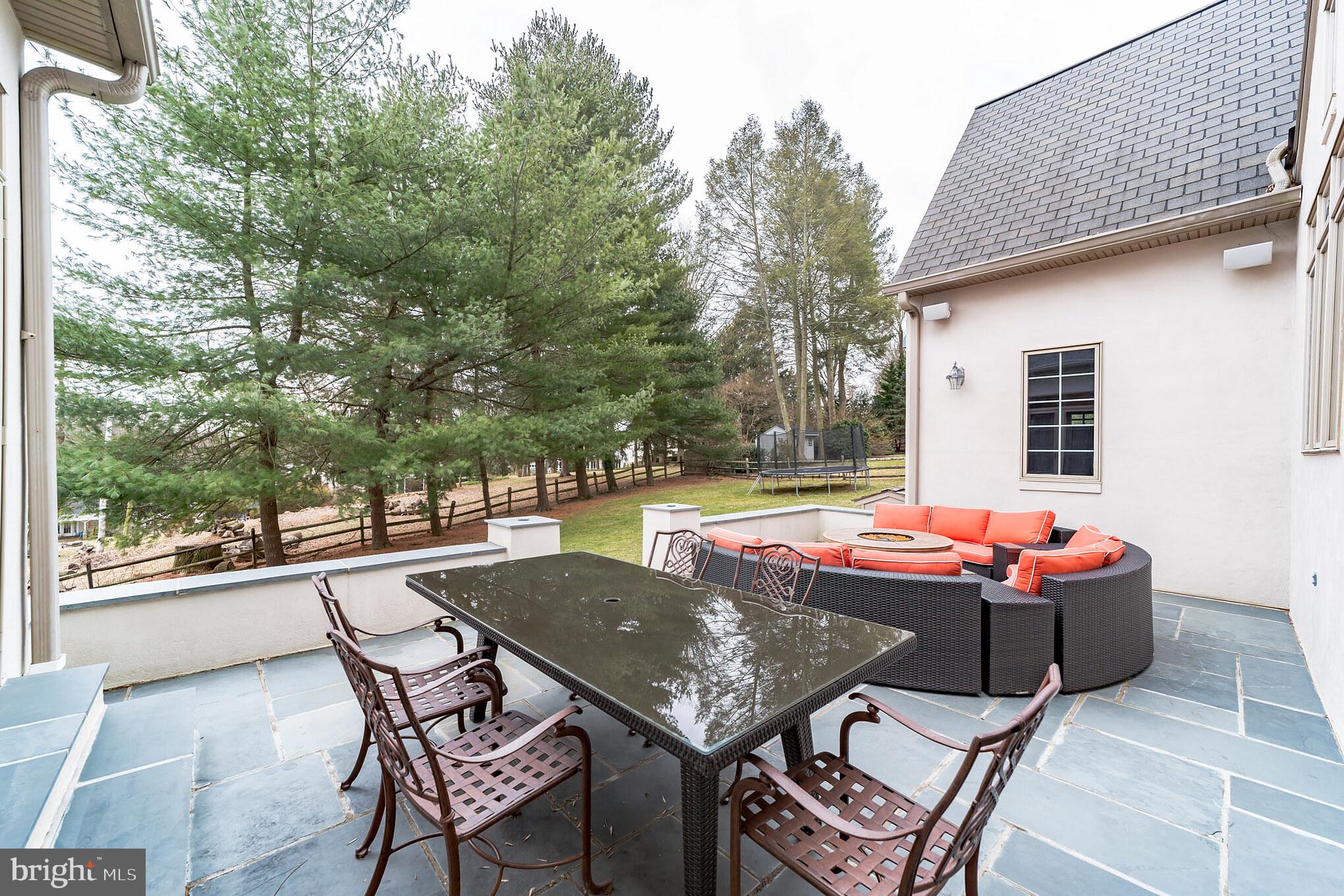 3408 B Goshen Road Newtown Square, PA 19073 - Photo 24 of 44 Back yard view from Patio