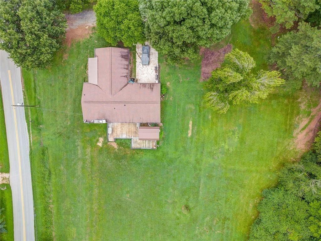 4244 Prior Station Road Cedartown, GA 30125 - Photo 6 of 51 a aerial view of a house with a yard