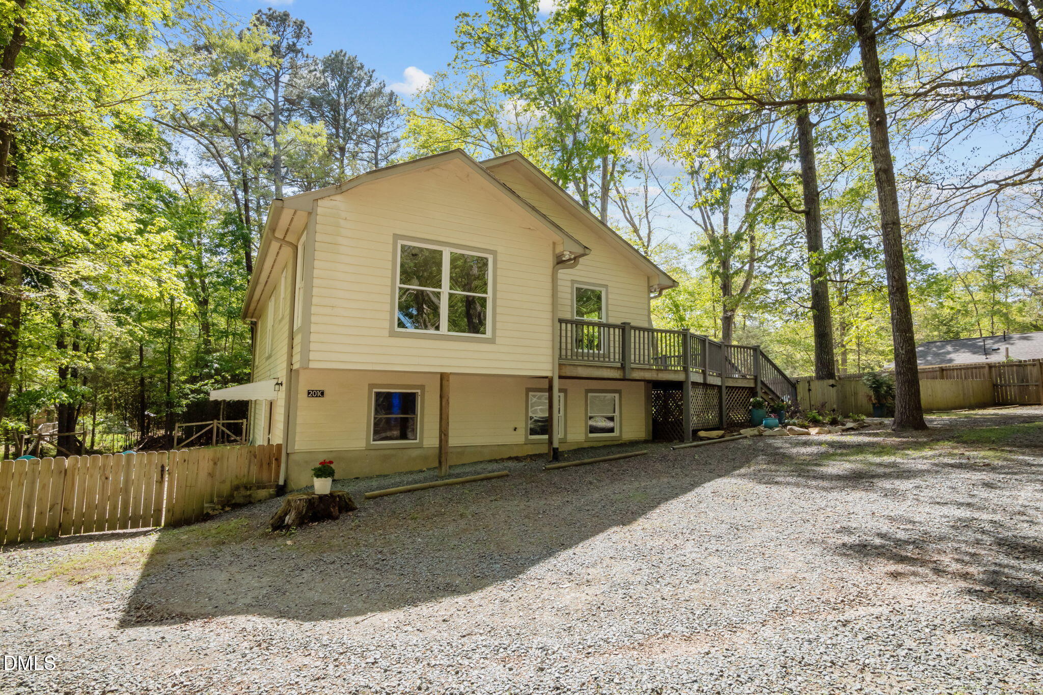 201 Simpson Street, Unit B Carrboro, NC 27510 - Photo 23 of 56 a house view with a outdoor space