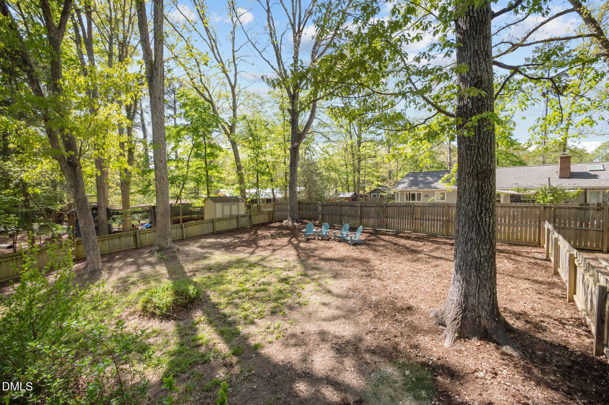 201 Simpson Street, Unit B Carrboro, NC 27510 - Photo 47 of 56 a view of a yard with trees