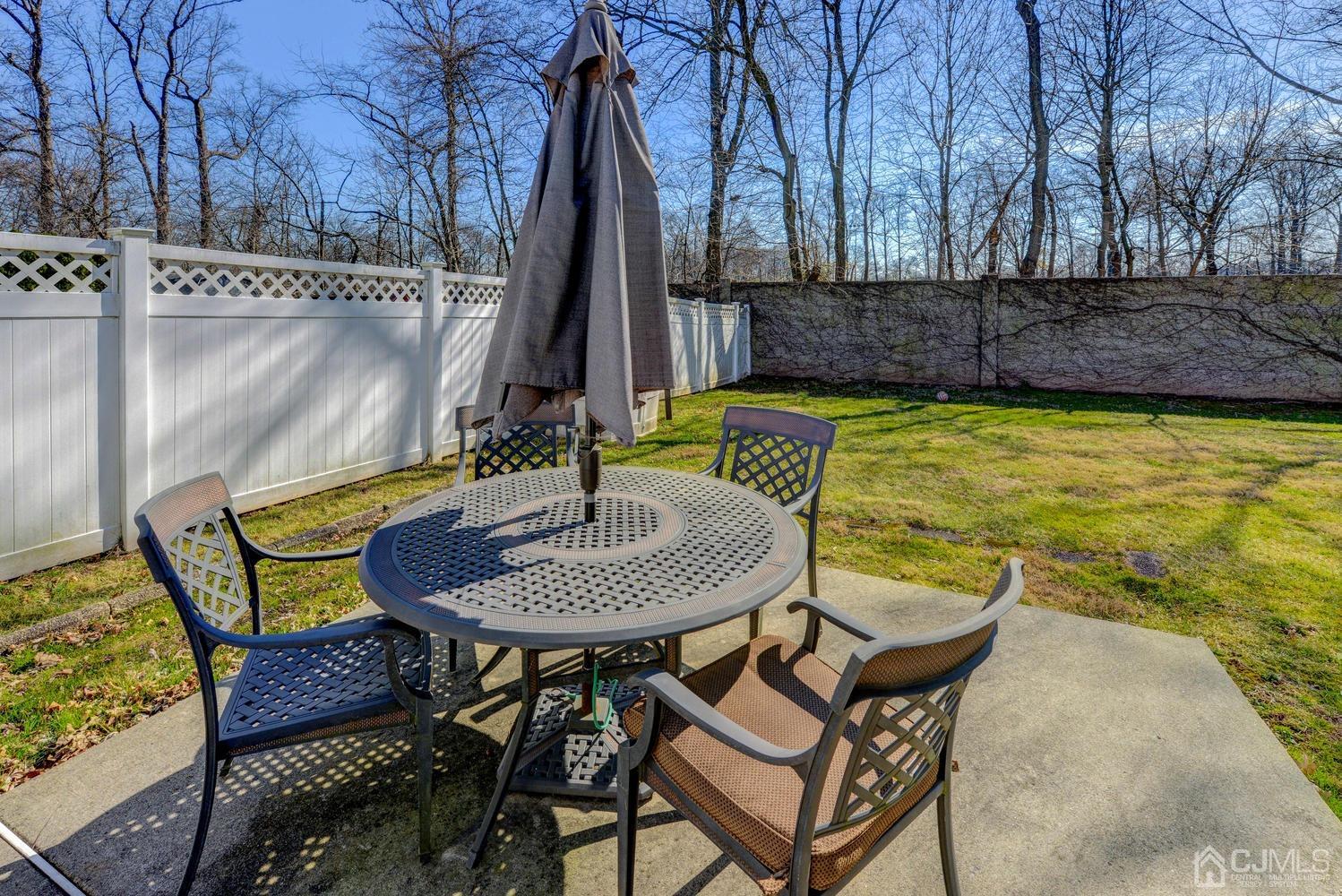 85 Albemarle Road Colonia, NJ 07067 - Photo 26 of 29 a view of a chairs and table in the patio