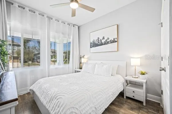a living room with furniture fireplace and flat screen tv