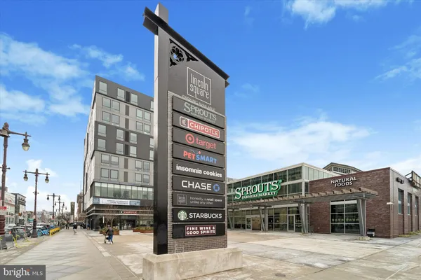 a front view of a building