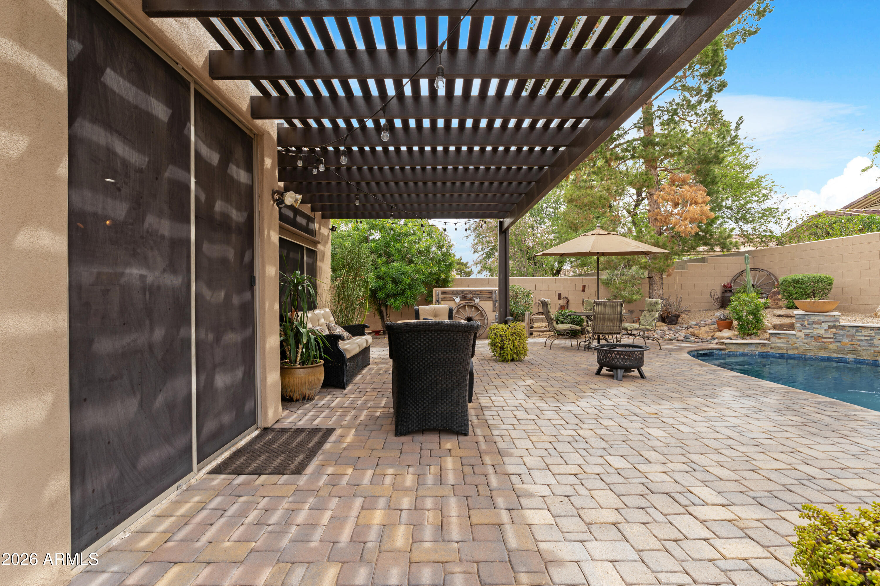 2107 East Beautiful Lane Phoenix, AZ 85042 - Photo 33 of 36 a view of a porch with furniture
