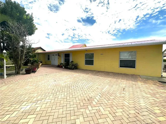 a house with a outdoor space