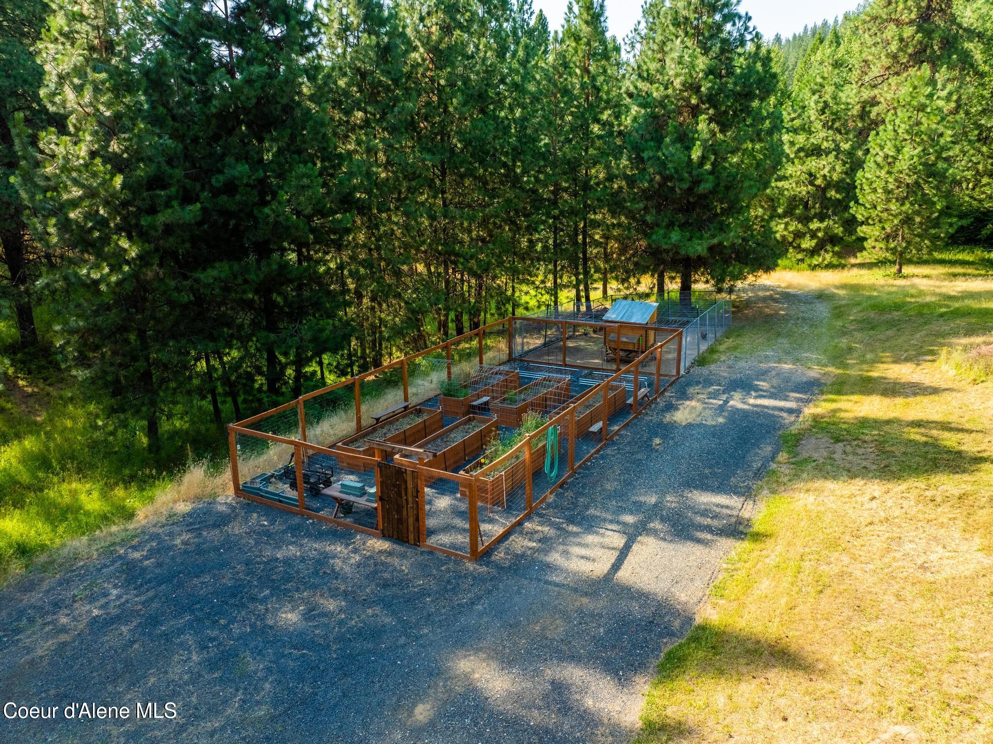 4459 East O'Gara Road Harrison, ID 83833 - Photo 47 of 47 Fully Fenced Garden