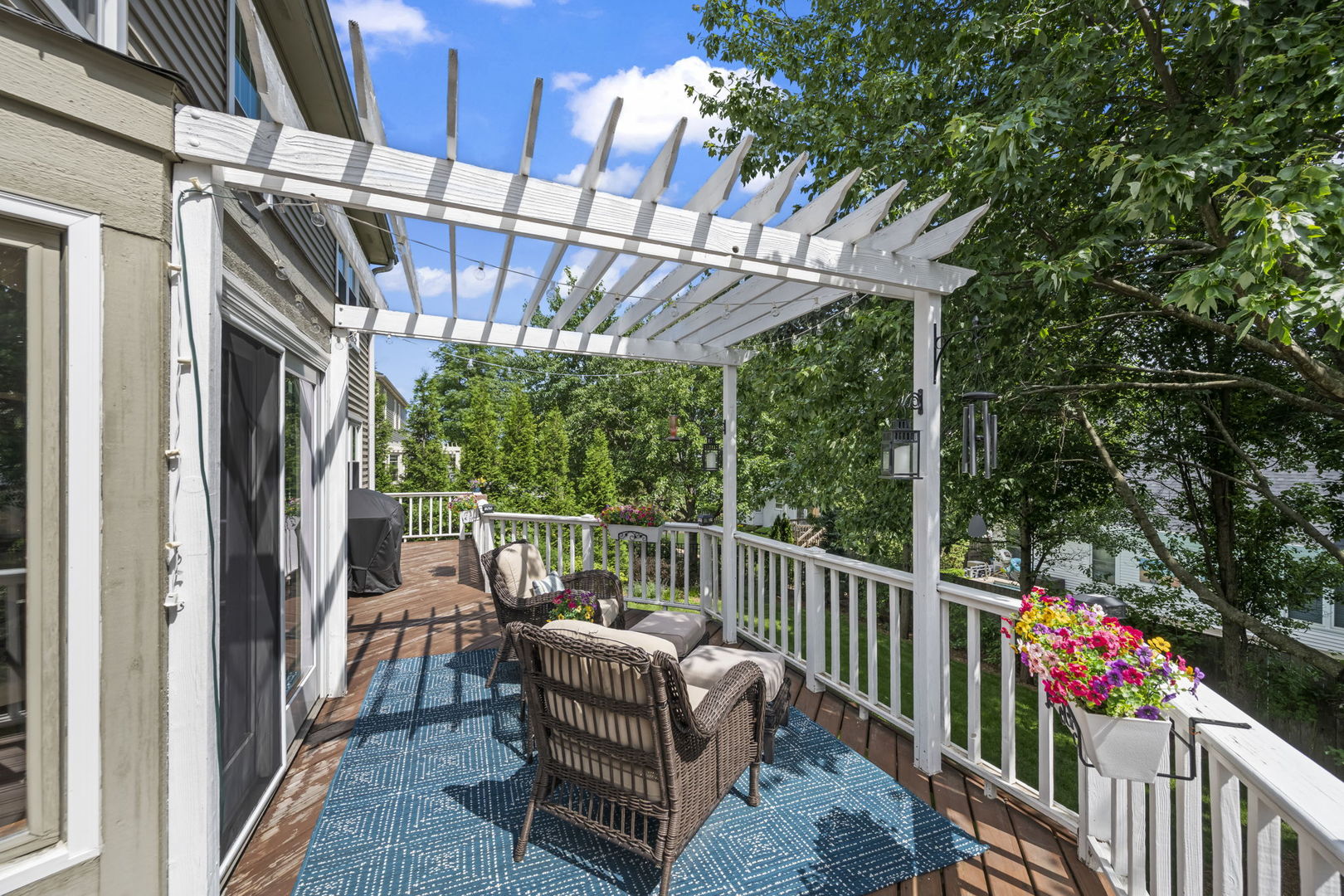 1565 Freeman Road Hoffman Estates, IL 60192 - Photo 5 of 46 a view of a porch with furniture