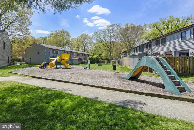 a view of outdoor space with garden and entertaining space