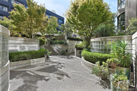 a view of backyard with green space