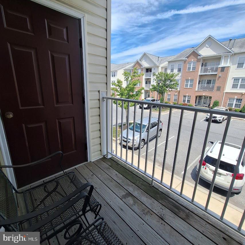 9609 Haven Farm Road, Unit 9609H Perry Hall, MD 21128 - Photo 19 of 21 Charming balcony with scenic views.