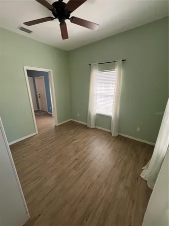 wooden floor in an empty room